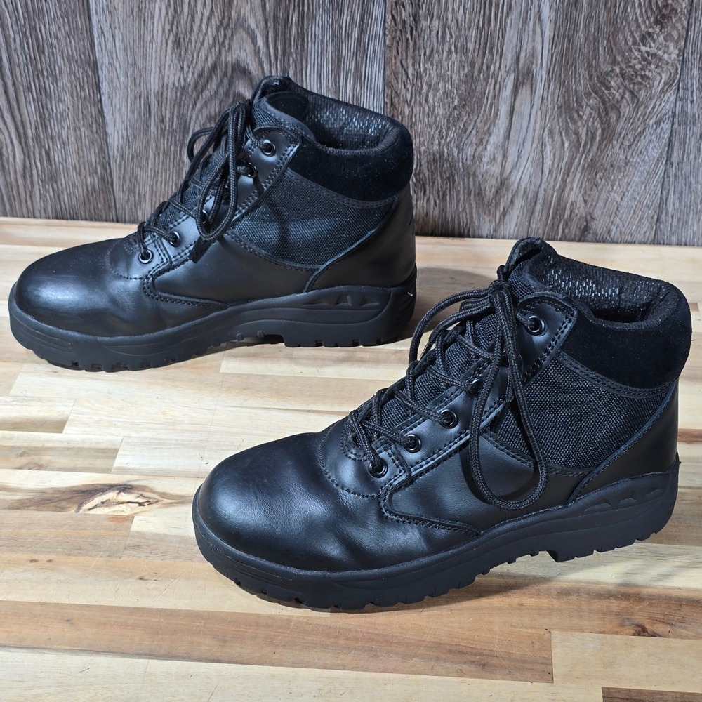 Rothco Forced Entry 6" Tactical Boots Black Leather Security Work Men Size 5.5 R